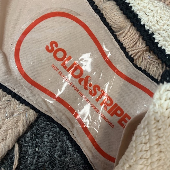 Free people solid & striped Azelea  bikini bottom size small new - Picture 7 of 7